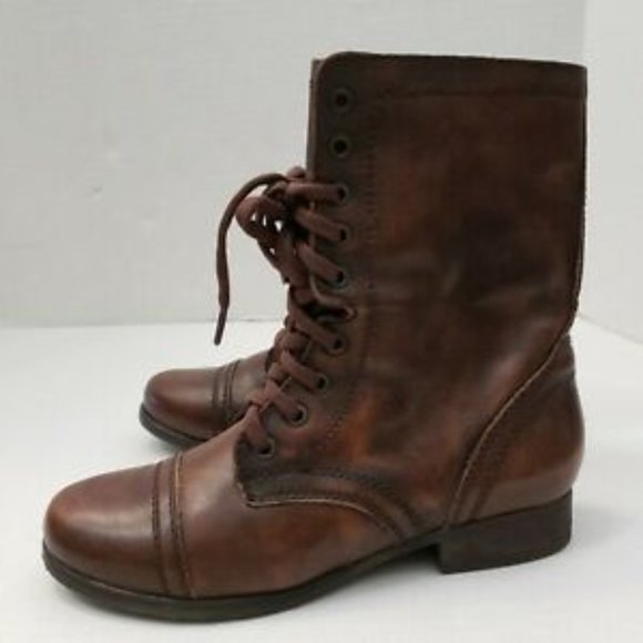 ⚡Vintage Steve Madden P- RAWKER Leather Boots⚡ - Picture 16 of 16